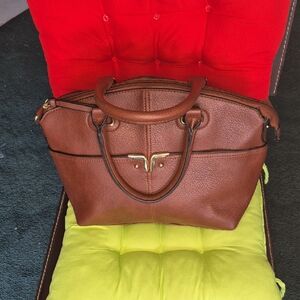 Bueno Classic Brown Satchel
